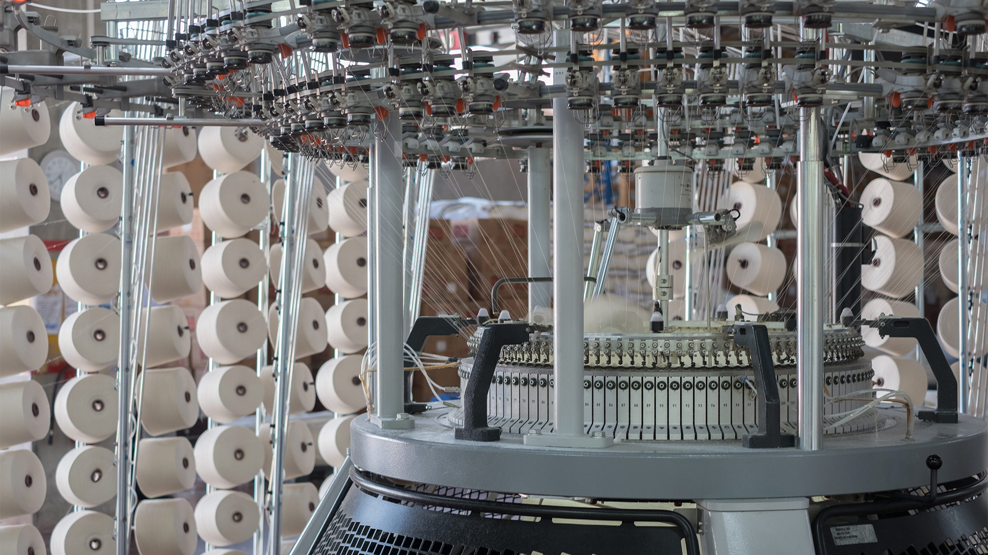 Kımıl Tekstil, production, knitting